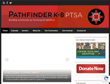 Tablet Screenshot of pathfinderk8ptsa.org